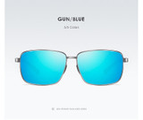New Men's Metal Polarized Sunglasses Driver