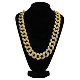 Hip Hop Jewelry Gold and silver Cuban Necklaces