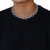 Cuban Chain Gold Rapper Necklaces Men Hip Hop Jewelry