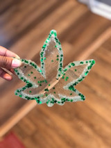 Transparent Herb Shaped Ash Tray