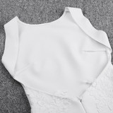 Ocstrade High Fashion 2020 New Women White Bandage Dress Sexy Backless Maxi Bandage Dress Long Bodycon Lace Evening Party Dress Ocstrade High Fashion 2020 New Women White Bandage Dress Sexy Backless Maxi Bandage Dress Long Bodycon Lace Evening Party Dress