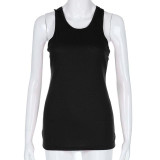 Fashion Summer Sexy Women T shirts 2018 Clothes U Neck Lace Trim Racerback Female Tee Tank Tops Hollow Out Crop Vest For Women