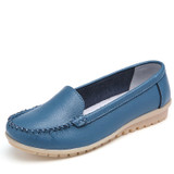New Style Shoes Woman Soft Genuine Leather Women Flats Shoe