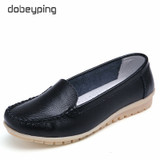 New Style Shoes Woman Soft Genuine Leather Women Flats Shoe