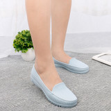 Women Rain Shoes  Waterproof Flat Shoe For Woman Candy Color Rain Shoe