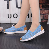 women flats  breathable mesh women loafers
