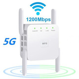 1200Mps Range Wifi Extender - Wireless 5G Wifi Booster Repeater (Set of 3)