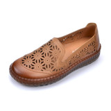 women casual  Shoes Woman Genuine Leather Loafers