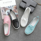Women Loafers Genuine Leather Ladies Flat Shoes Ballet Flats Woman Causal Shoes