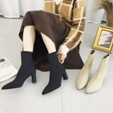 Sexy Pointed Toe High Heel Boots