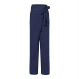 Celmia 2019 Summer Vintage Women Linen Trousers Casual High Waist Wide Leg Pants Loose Harem Pants Pantalone Palazzo Femme S-5XL