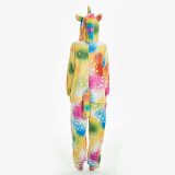 Rainbow Unicorn Pajamas Adults Animal Onesies for Women Pajamas Suit  Cartoon Kigurumi Uincorn Men Winter Flannel Sleepwear Rainbow Unicorn Pajamas Adults Animal Onesies for Women Pajamas Suit  Cartoon Kigurumi Uincorn Men Winter Flannel Sleepwear
