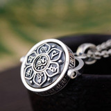 Premium Rotating Buddhist Mantra Pendant