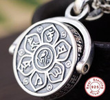 Premium Rotating Buddhist Mantra Pendant