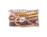 Crown Chakra Amethyst Bracelet