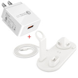 Wireless Charger 4 in 1 Fast Holder Stand For Apple Watch Series 5 4 3 2 Iwatch Airpods 2 Iphone XS MAX XR 8 Plus X Dock Station