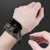 LEMFO M1 Newest AI Smart Watch With Bluetooth Earphone Heart Rate Monitor Smart Wristband Long Time Standby Sport Watch Men