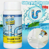 Powerful Sink & Drain Cleaner Portable Powder Cleaning Tool Super Power  Drain Cleaners