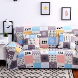 Elegant Modern Sofa Cover Spandex Elastic Polyester Floral 1/2/3/4 Seater Couch Slipcover Chair Living Room Furniture Protector