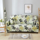 Elegant Modern Sofa Cover Spandex Elastic Polyester Floral 1/2/3/4 Seater Couch Slipcover Chair Living Room Furniture Protector