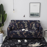 Elegant Modern Sofa Cover Spandex Elastic Polyester Floral 1/2/3/4 Seater Couch Slipcover Chair Living Room Furniture Protector