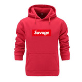 Men's Savage Hoodies Parody No Heart X Savage