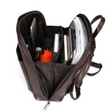 Vintage  Leather Women's backpack, Large Capacity School Bag for Girls Leisure Shoulder Bags for Women