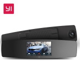 YI Mirror Dash Cam Dual Dashboard Camera Recorder Touch Screen Front Rear View HD Camera G Sensor Night Vision Parking Monitor