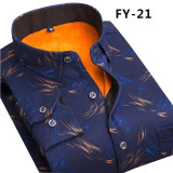 Aoliwen Men's Slim Shirts