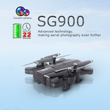 SG900 RC Drone with Dual 2mp 720P HD Camera Quadcopter Foldable Gesture Control Drone, long flight time PK SG700 SG900S Drone