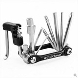 CoolChange 11 in 1 Multifunction Bicycle Repair Tools Cycling Chain Rivet Extractor Hexagon Wrench Bike Tool Accessories
