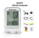 CoolChange Bike Computer Waterproof Wired Wireless Multifunction Bicycle LCD Speedometer Cycling Odometer Accessories