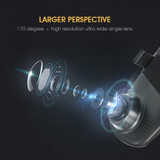 ANLUD Car Camera DVR Dual Lens Dash Cam