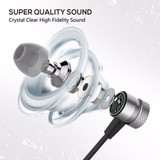 H6 Bluetooth Earphone With Mic. HIFI Wireless Sport Stereo Bass Headset