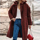 Casual Loose Pure Colour coat