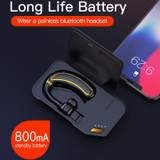 Ear-Hook Wireless Bluetooth Earphone with Charging Case