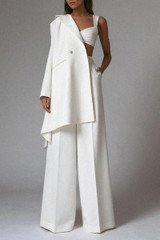 Commuting Pure Colour Bare Back High-Waist Underwear Resist Suit
