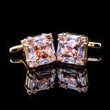 Square Gold Luxury Cufflinks