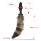 Fox Tail Cosplay Anal Plug