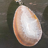 AGATE SLICE BEADED NECKLACE