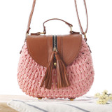 Tassel Straw Bohemian Shoulder Bag