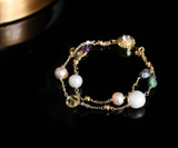 Handmade Pearl Natural Stone Adjustable Bracelet