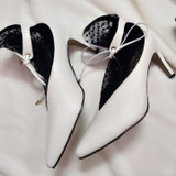 Fashionable Lace High Heels