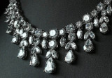 Sparking Cubic Zircon Drop Earring Necklace