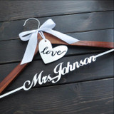 Personalized Name Wedding Hangers