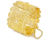 Wide Luxury Big Wedding Bangle Bracelet