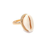 Silver Gold Shell Midi Finger Knuckle Rings
