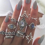 7 Style Vintage Boho Knuckle Rings