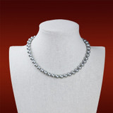 Natural Shell Gray Pearl Necklace