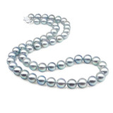 Natural Shell Gray Pearl Necklace